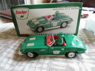1963 Corvette Roadster Bank - Sinclair - With Dino - Nib