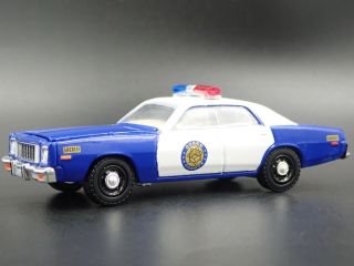 1975 75 Plymouth Fury Osage County Sheriff 1:64 Scale Diorama Diecast Model Car