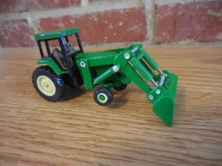 Ertl 1/64 John Deere 7800 Tractor With Loader Farm Toy Collectible X
