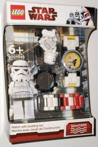 Lego Star Wars Set 9001949 Clone Trooper Watch & Stormtrooper Minifigure