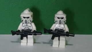 Two Lego Star Wars Minifigures - Arf Troopers - 2011 Variant - 7913