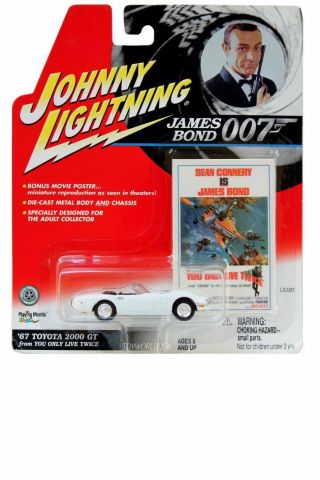 2002 Johnny Lightning You Only Live Twice James Bond 007 