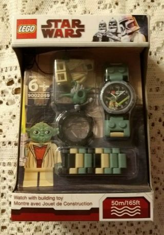 Lego Star Wars Clone Wars 9002069 Yoda Watch And Mini Figure