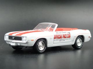 1969 Chevy Chevrolet Camaro Ss Indianapolis 500 Pace Car 1/64 Diecast Model Car