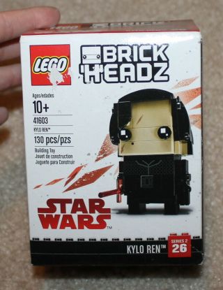 Brick Headz Kylo Ren By Lego (130 Pcs; 41603; Star Wars) - Age 10,