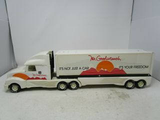 Vintage Nylint Mr.  Goodwrench Semi Truck & Trailer 22 "
