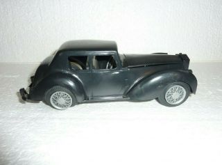 Vintage Ideal Black Rolls Royce Toy Model Car Plastic S - 11