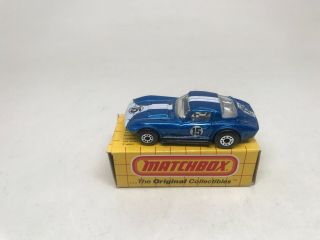 Matchbox - Mb2 Corvette Grand Sport - - Never Played With - - - - -