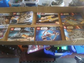 Lego Star Wars Instruction Manuals.  U - Pick One 75191,  8037,  75105,  75144