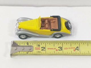 Guisval 1939 Delahaye 135m Yellow 1:43 Scale - Spain - No Case - Defects - 3.  5 "