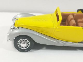 Guisval 1939 Delahaye 135M Yellow 1:43 Scale - Spain - No Case - Defects - 3.  5 