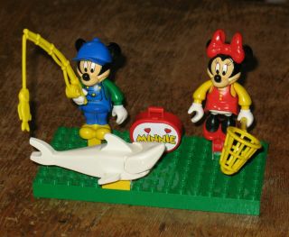Lego Mickey & Minnie Mouse Minifigs From 4178 Mickey 