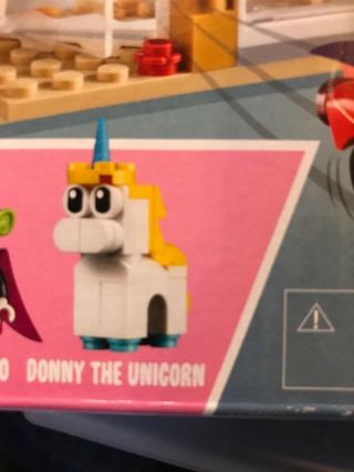 Lego Powerpuff Girls Donny The Unicorn Minifigure From 41288 Unassembled
