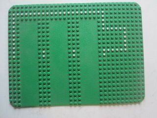 Lego Vintage 1973 32 X 24 Green Base Plate For Set 570 Fire House