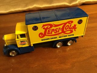 Golden Wheel Die Cast Pepsi Cola Delivery Truck
