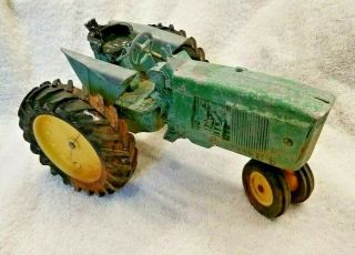 Vintage Ertl John Deere Metal Tractor - Made In Usa