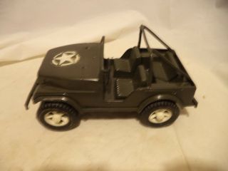 Vintage Gay Toys Inc.  Us Army Jeep 650 Plastic 9 " Length Made In Usa