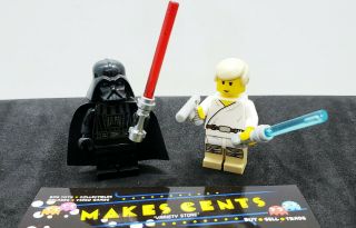 Lego Star Wars Celebration Darth Vader And Luke Skywalker Minifigure Authentic