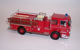Corgi Seagrave Jackson Fire Department Pumper Engine Red Body 1:50