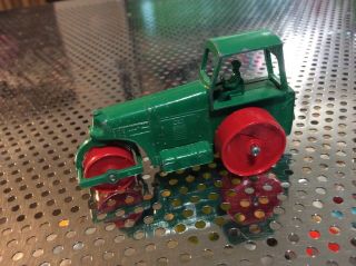 Matchbox Lesney Aveling Barford Road Roller No.  1 Green Red Made In England