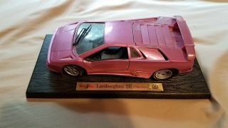 Maisto 1:18 Lamborghini Diablo Se30 Special Edition 1995 Purple Diecast Model