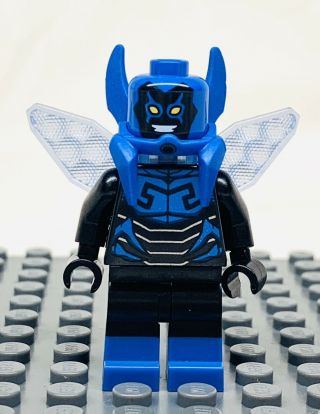 Lego Dc Comics " Batman Ii " Blue Beetle Minifigure Sh278 Fast