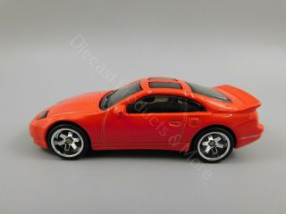 2019 Hot Wheels Loose Custom Red Nissan 300zx Twin Turbo W/realriders 1:64 Scale