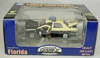 Gearbox 27114 Florida State Trooper 2000 Ford Crown Victoria 1:43 W/box