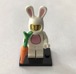 Rare Lego Bunny Suit Guy Minifigures Series 7 8831 - Complete Display Only (l54)