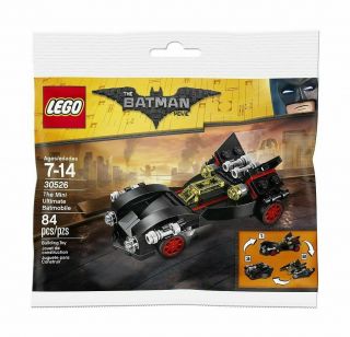 Lego 30526 Mini Ultimate Batmobile,  The Lego Batman Movie,  Polybag,