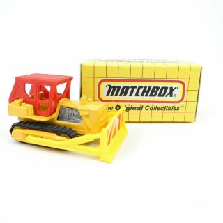 Matchbox Bulldozer Mb64 1993 Diecast Toy Box Vintage