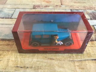 Voiture Miniature Taxi Checker Tintin En Amérique Au 1/43