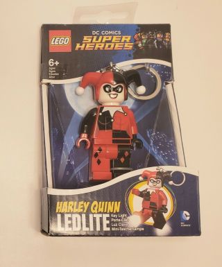 Lego Dc Comics Heroes Harley Quinn Ledlite Key Chain Light