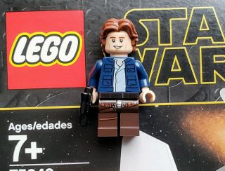 Lego Star Wars Han Solo Minifigure From Set 75243 Sw1021 Slave I 20th