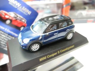 Kyosho - Mini Cooper S Countryman - Blue - Scale 1/64 - Mini Car - A18