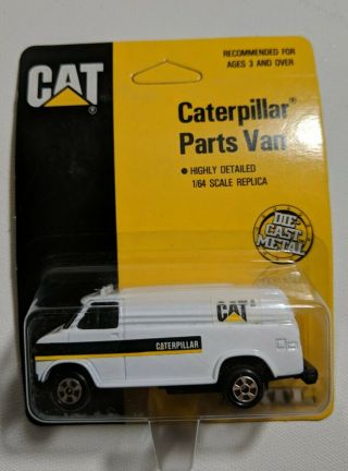 Caterpillar Parts Van Ertl 7704 1/64 Scale Cat 1989
