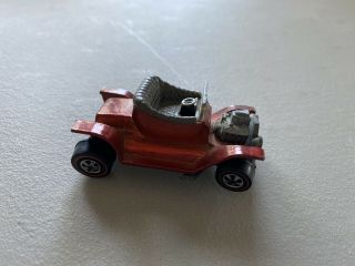 1968 Hot Wheels Redline Hot Heap Red With Grey Interior Mattel