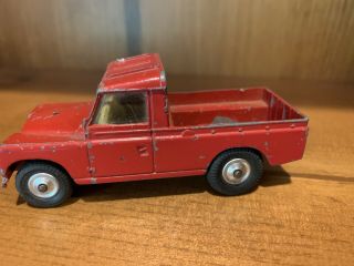 Corgi Toys Red 1958 Land Rover 109” W.  B.  Made In Great Britain.