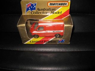 Matchbox Australian Collector Model Australia Post We Deliver Mb60 Ford Transit