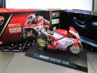 Grani & Partners - Ducati 1098 F08 2008 - Scale 1/24 - Mini Car Bike - A18