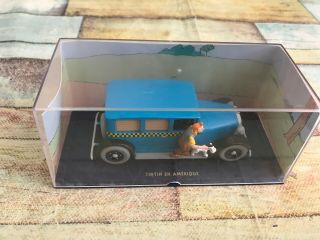 Voiture Miniature Tintin En Amérique Taxi Au 1/43