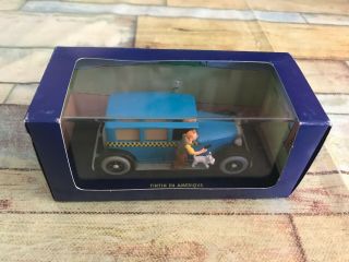 Voiture Miniature Le Taxi De Tintin En Amérique Au 1/43