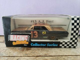 A.  J.  Foyt 13 1963 Chevrolet Impala 1/64 Scale Rcca Rci Collector Series