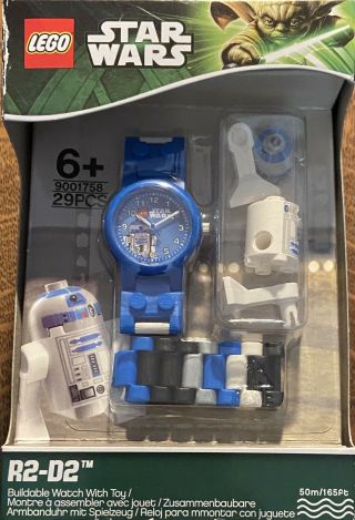 Lego Star Wars R2d2 Buildable Watch W/ Minifigure - 2009
