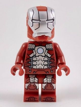 Lego Heroes Iron Man Mark 5 Armor Sh566 From 76125 Avengers Minifigure