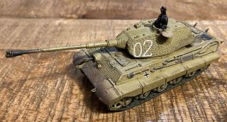 Unimax Ww2 German King Tiger Tank 1/72 Scale