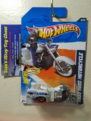Hot Wheels 2011 Walmart Exci.  Car Bands Boss Hoss Motorcycle 168/244 B3