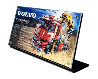 Lego 8258 Crane Truck - Custom Acrylic Display Stand