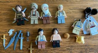 Lego 6 Prince Of Persia Minifigures Dastan,  Amar,  Alamut Merchant,  Jockey,  Extra