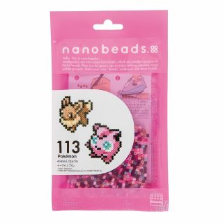 Nanobeads Pokemon Eevee/jigglypuff Building Kit 113 8063036